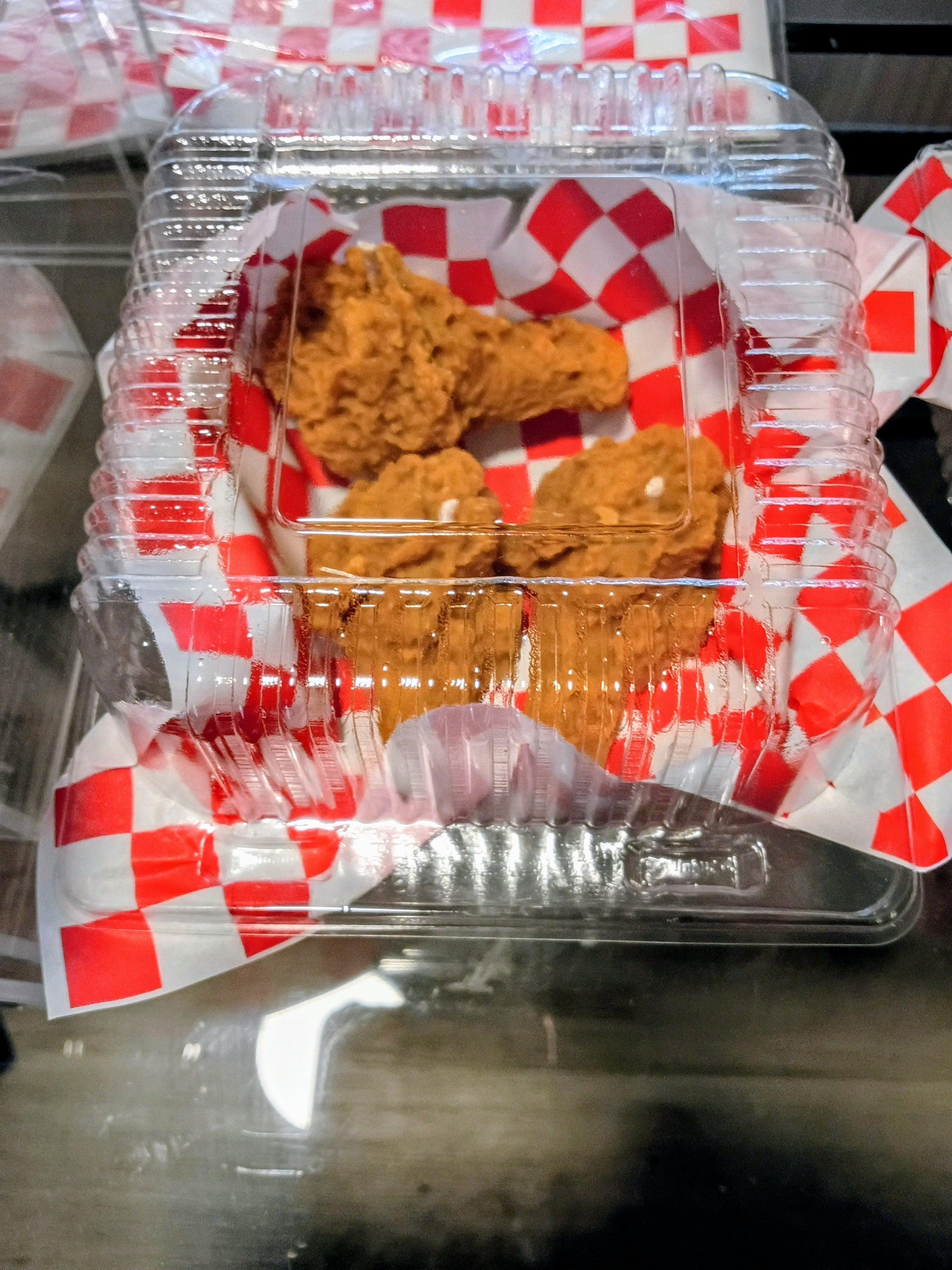 Unique Candle Designs By Kaneca-Three Piece Fried Chicken Candles Crispy Fried Chicken Drumsticks Candles - Maple Scented