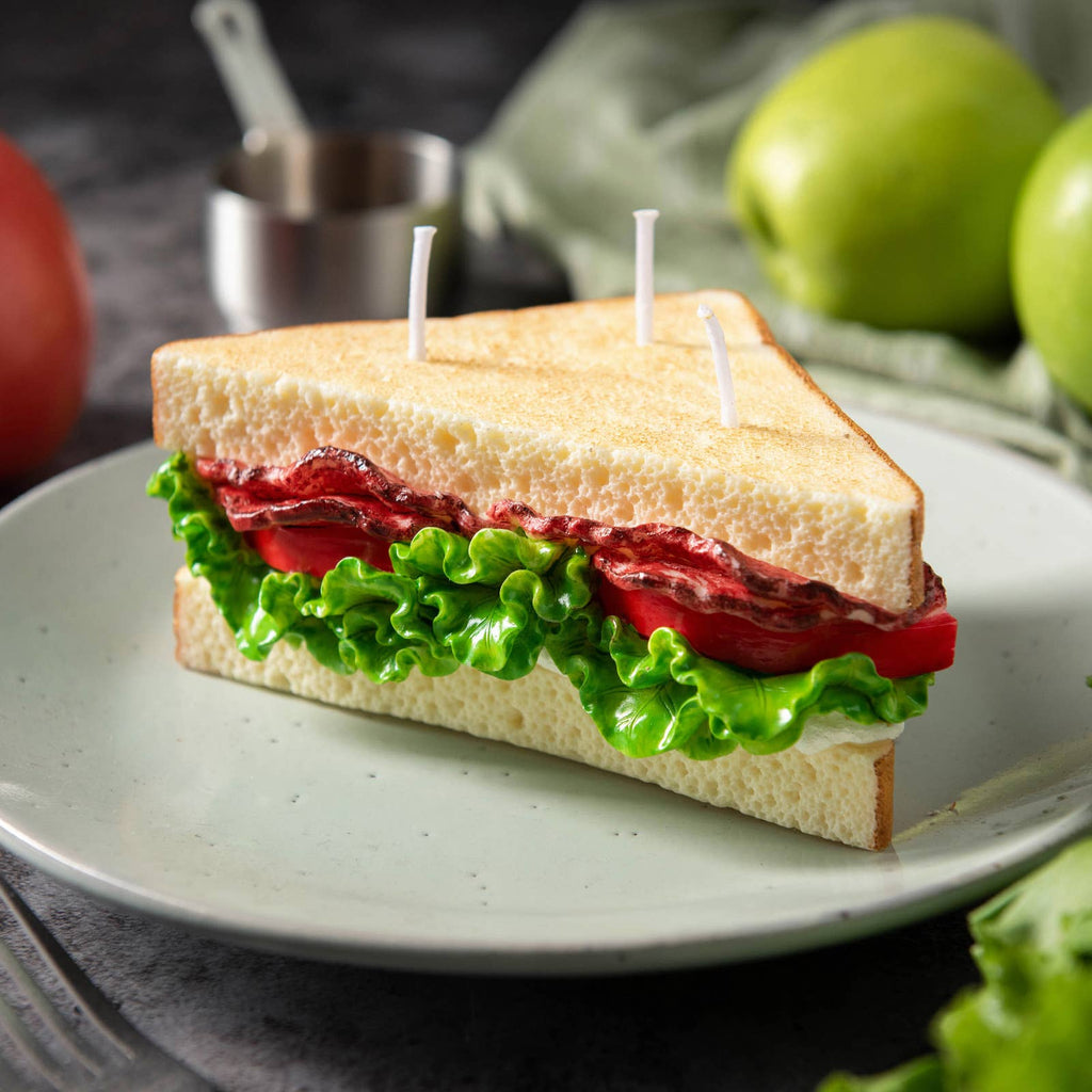 Unique Candle Designs By Kaneca - BLT Sandwich Candle – Realistic Food Candle & Novelty Gift