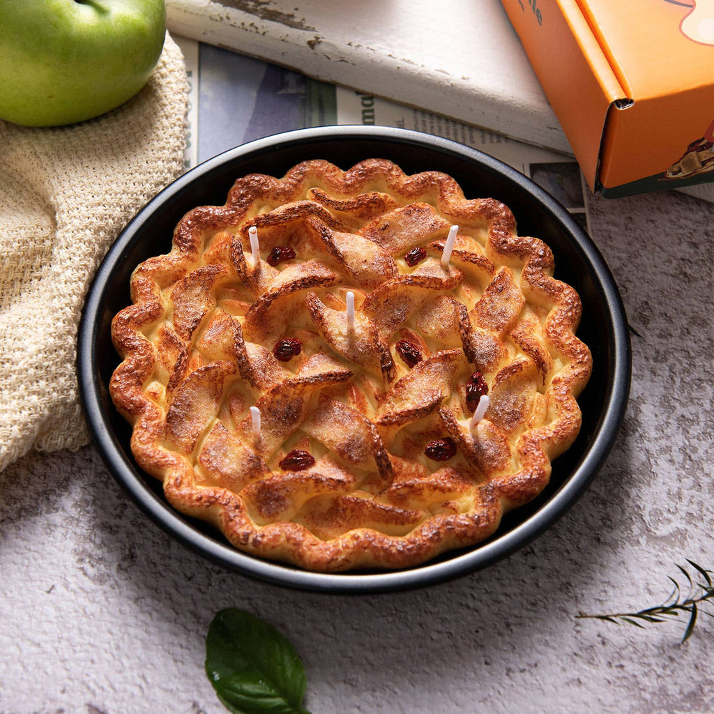 Unique Candle Designs By Kaneca - Apple Pie Candle – Realistic Food Candle & Novelty Gift