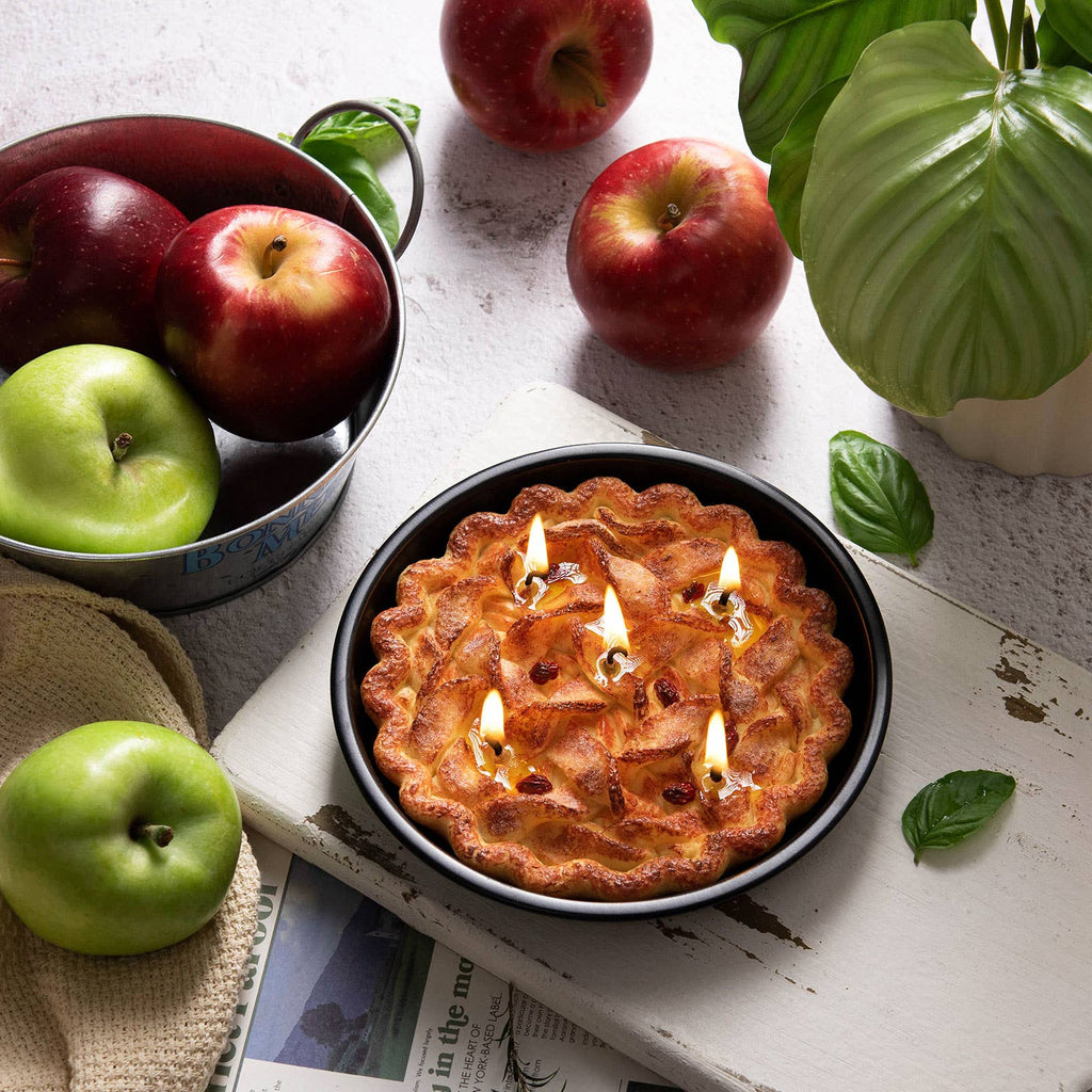 Unique Candle Designs By Kaneca - Apple Pie Candle – Realistic Food Candle & Novelty Gift