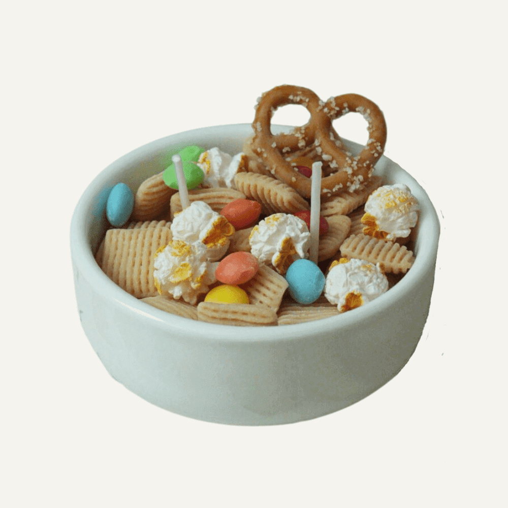 Unique Candle Designs By Kaneca - Snacks Bowl Candle
