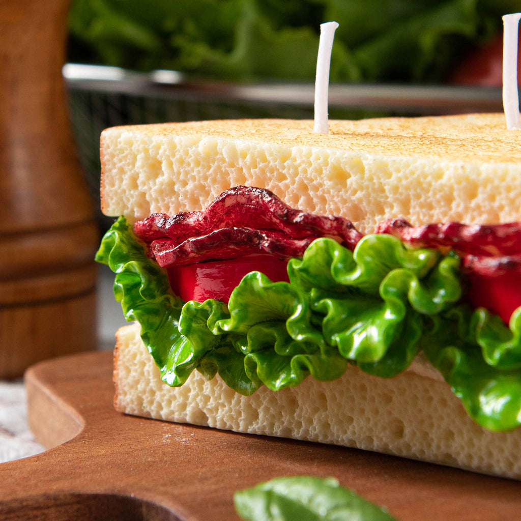 Unique Candle Designs By Kaneca - BLT Sandwich Candle – Realistic Food Candle & Novelty Gift