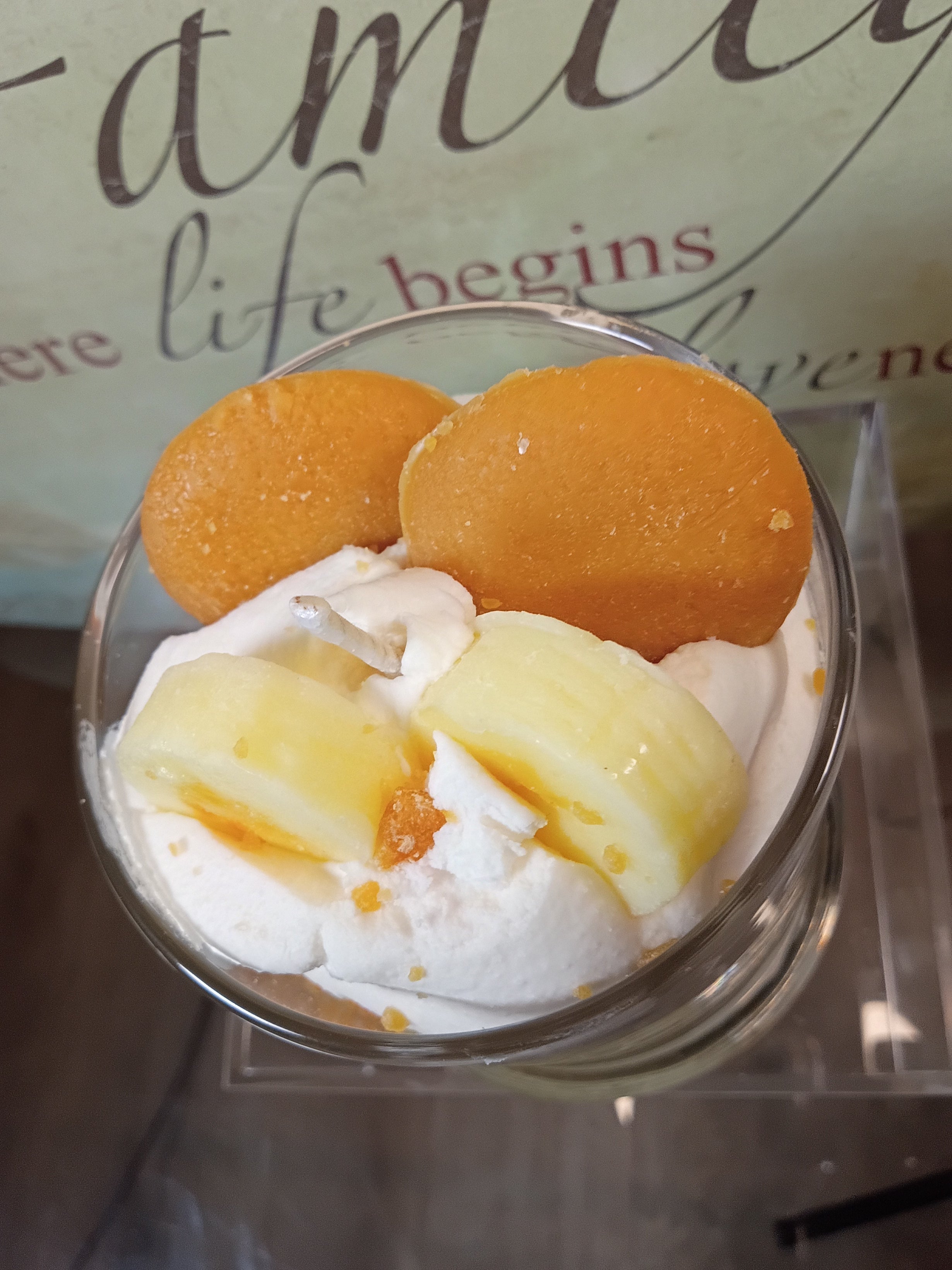 Unique Candle Designs By Kaneca - Banana Pudding Candle. 13 oz. Large Soy Dessert Candle
