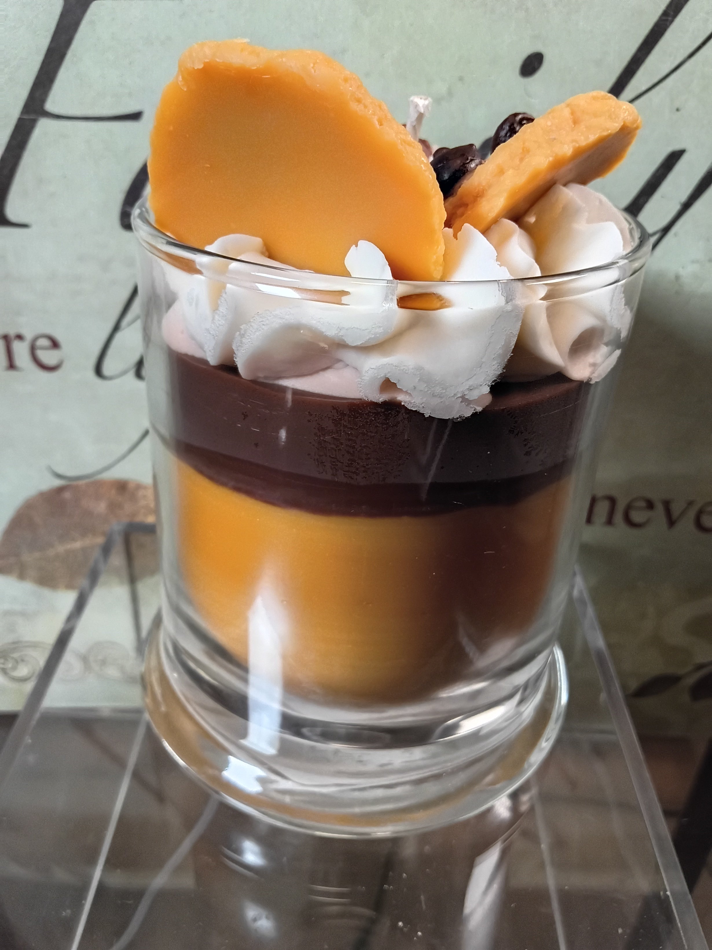 Unique Candle Designs By Kaneca - Chocolate Chip Cookie Candle. 13 oz. Large Dessert Candle