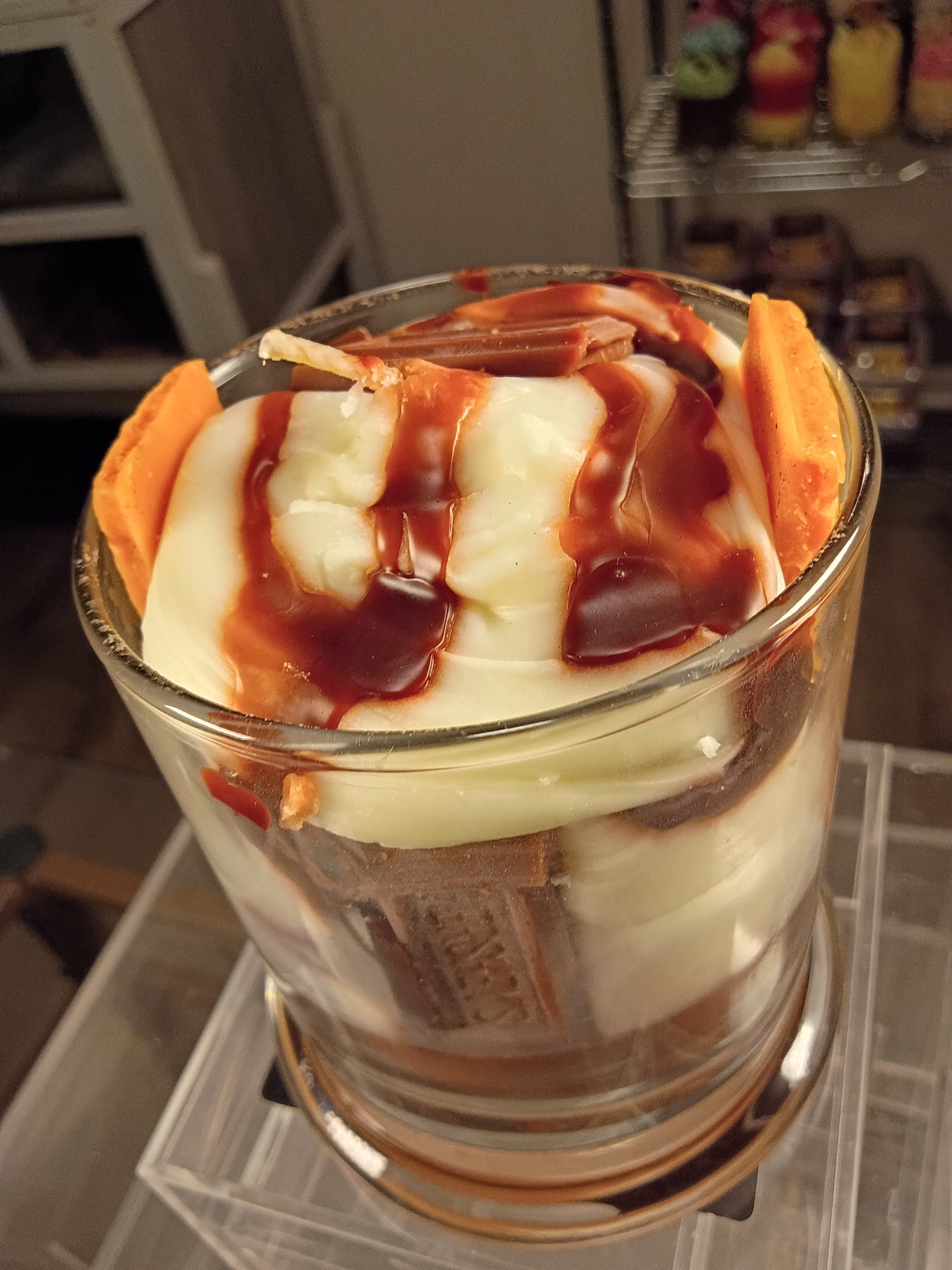 Unique Candle Designs By Kaneca - Campfire S'mores Dessert Candle
