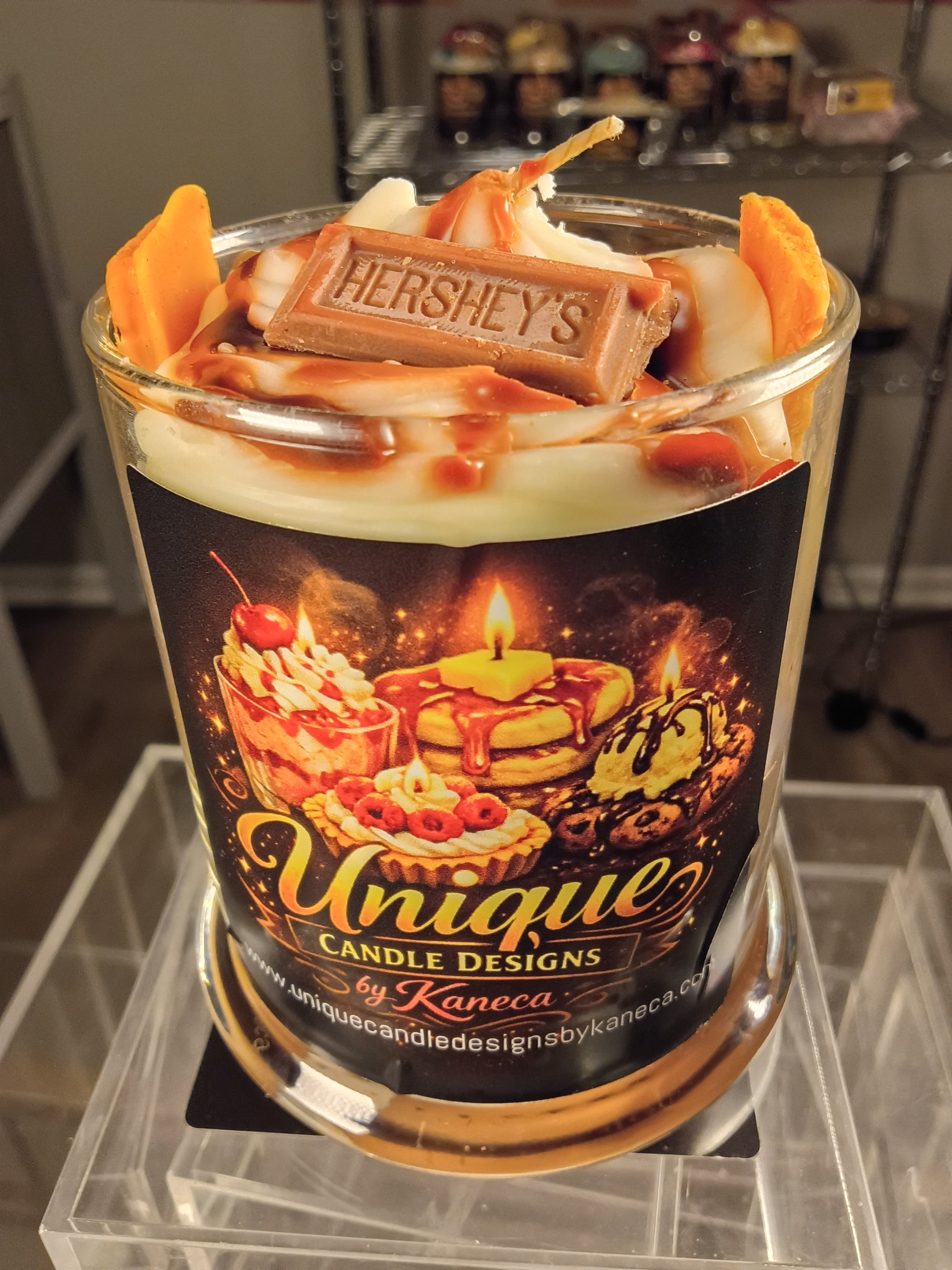Unique Candle Designs By Kaneca - Campfire S'mores Dessert Candle