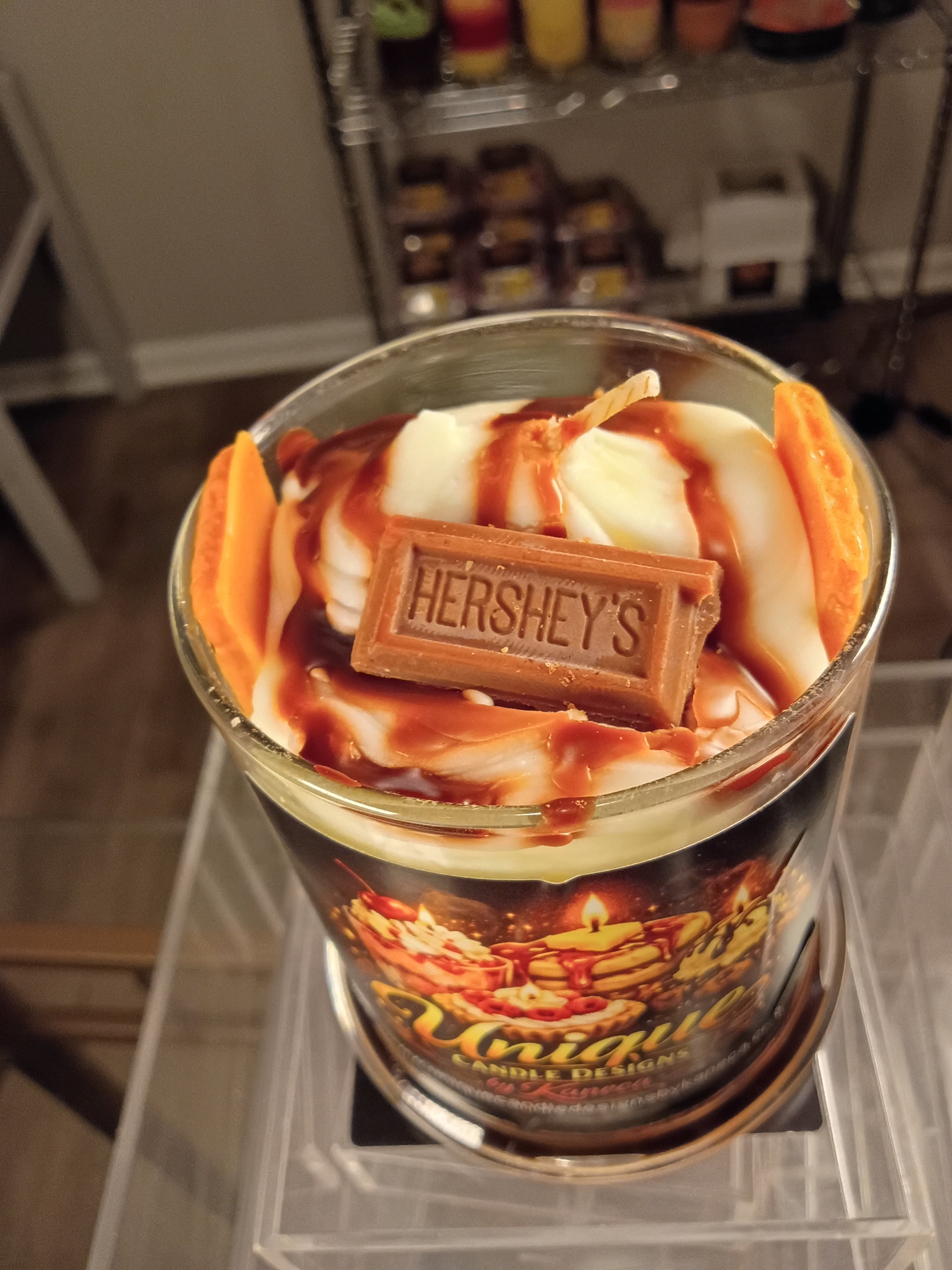 Unique Candle Designs By Kaneca - Campfire S'mores Dessert Candle