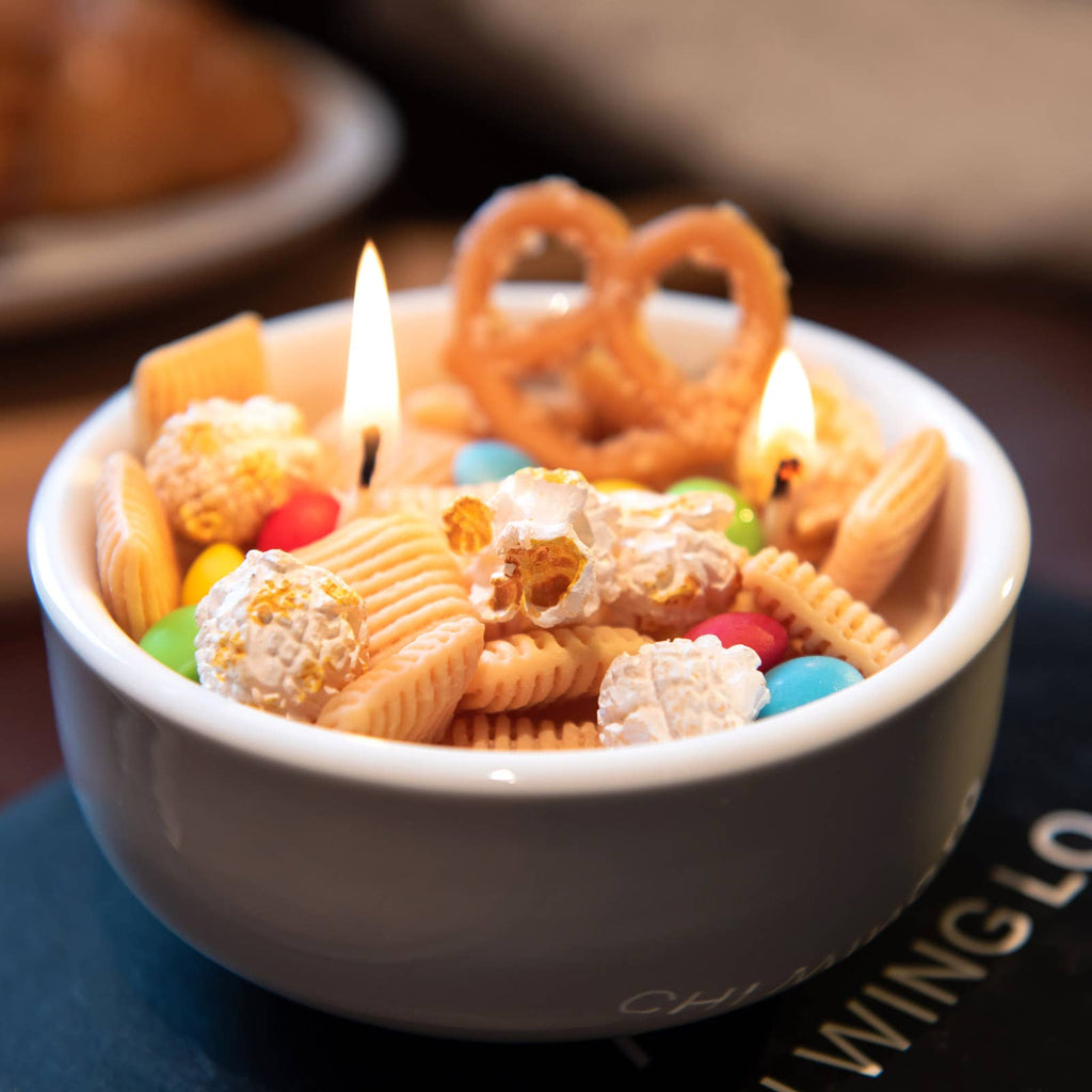 Unique Candle Designs By Kaneca - Snacks Bowl Candle