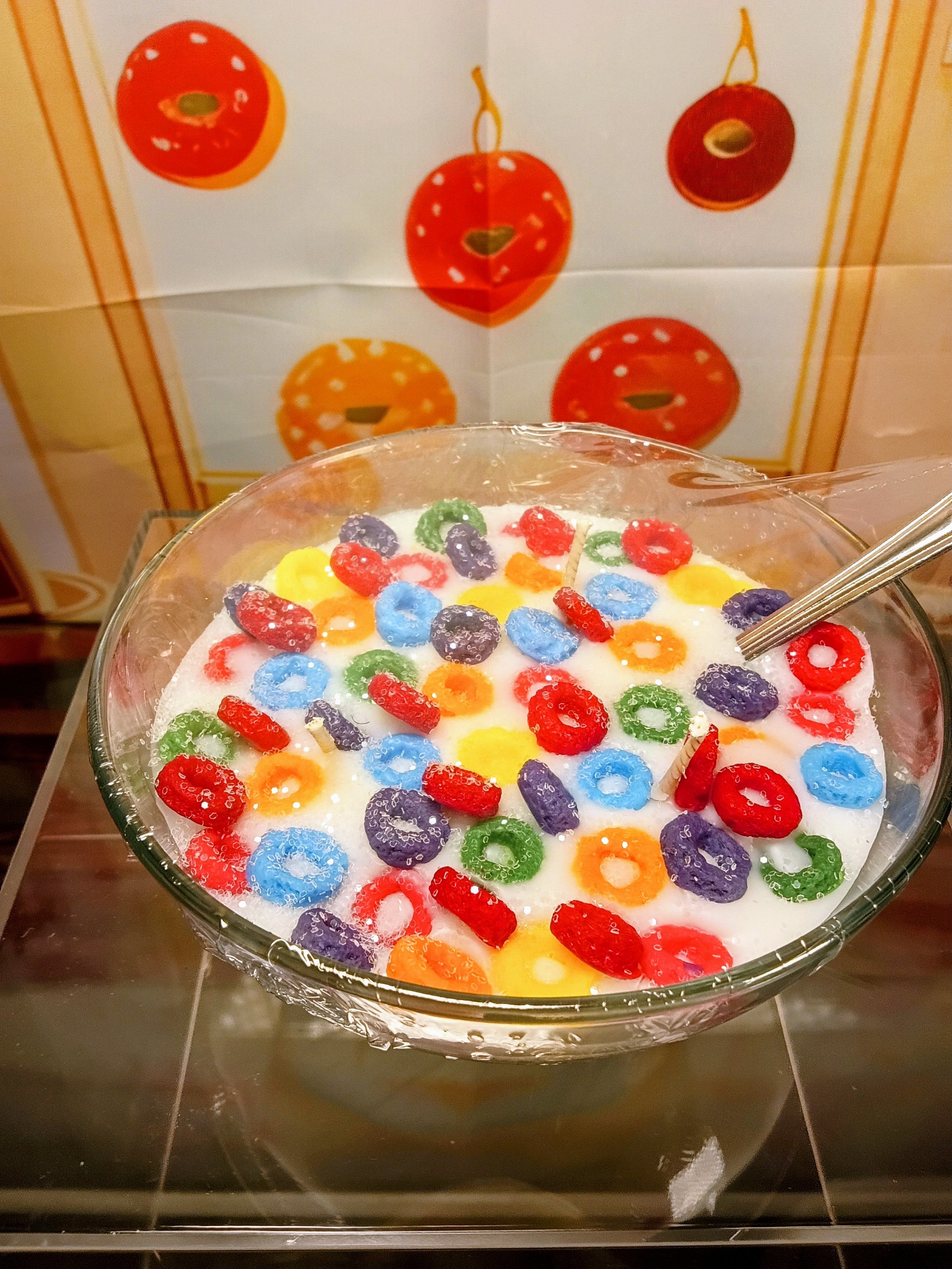 Unique Candle Designs By Kaneca - Tootie Fruity Cereal Bowl Candle