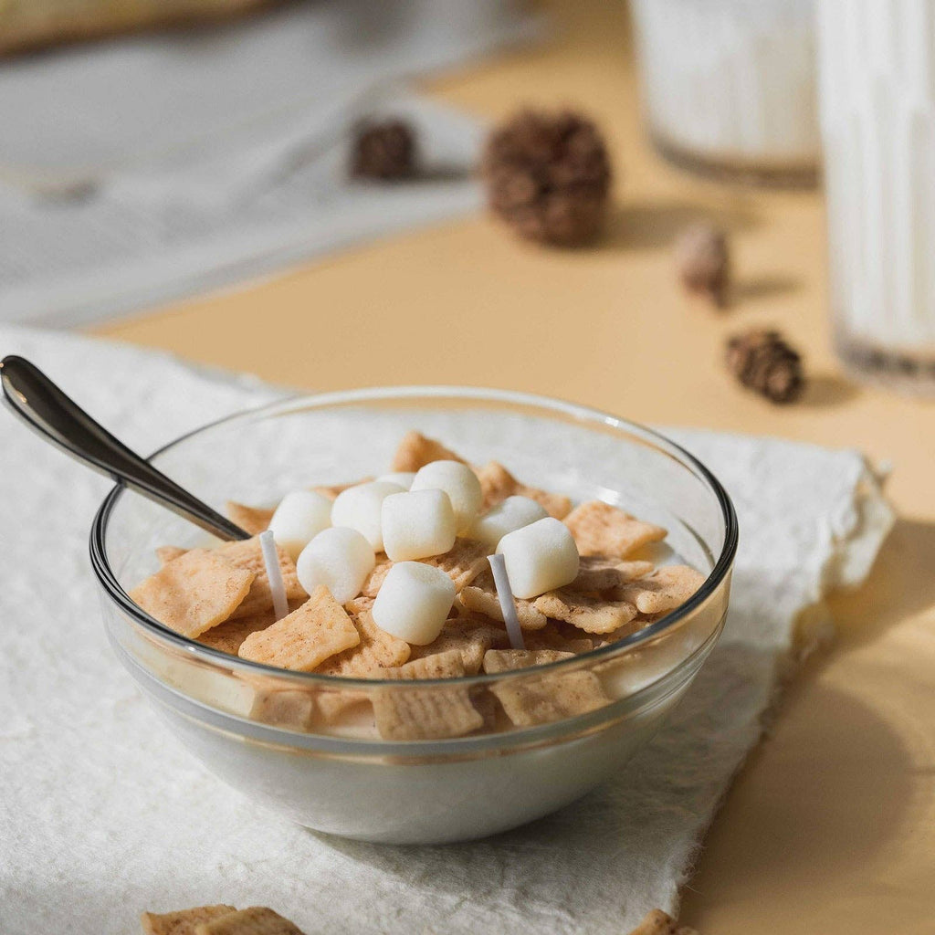 Unique Candle Designs By Kaneca - Cinnamon Toast Crunch Marshmallow Cereal Candle